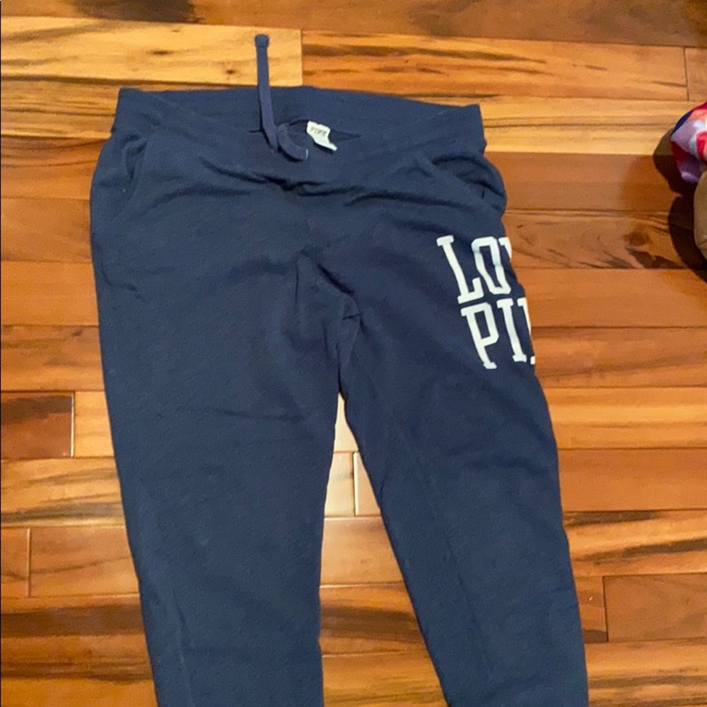 Victoria’s Secret jogger style blue sweatpants